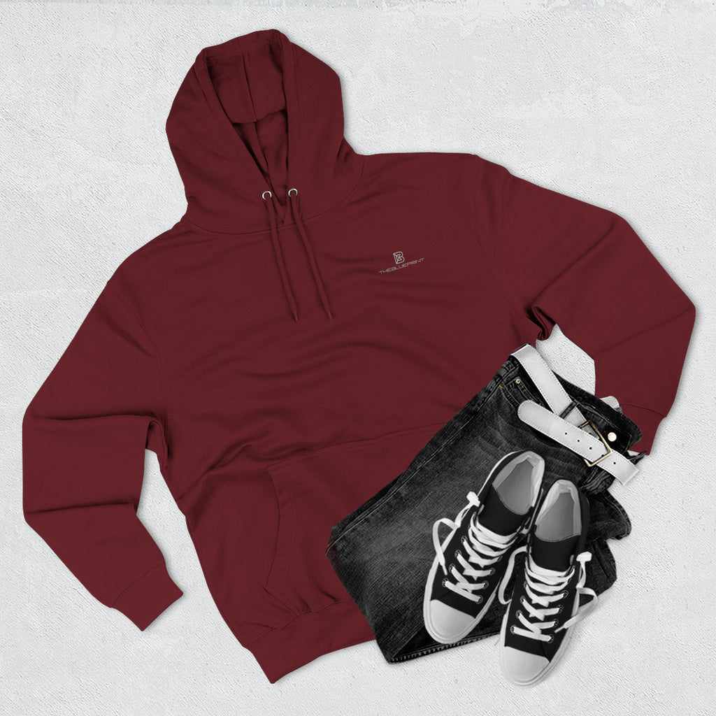 Classic White Fleece Hoodie — Cozy Everyday Pullover