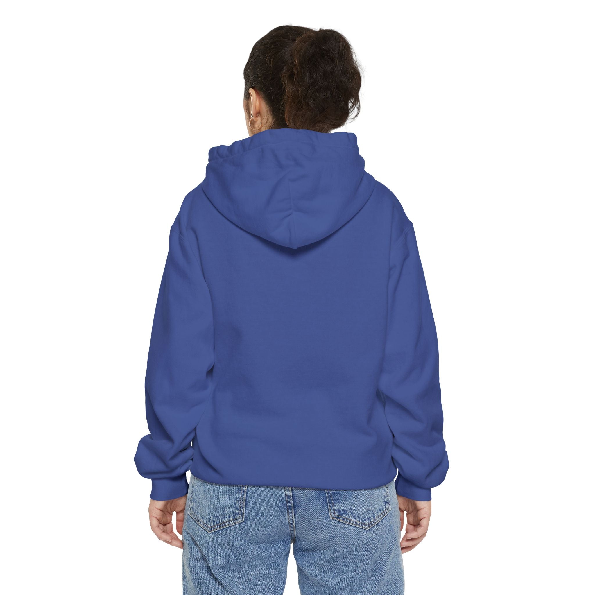 Minimal White Hoodie with Small Chest Logo — Clean Casual Streetwear