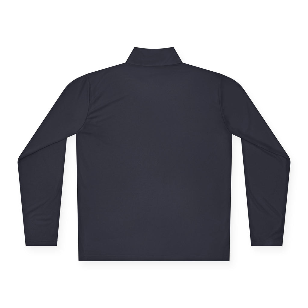 Quarter-Zip Pullover — Minimalist Small Logo Chest Pullover
