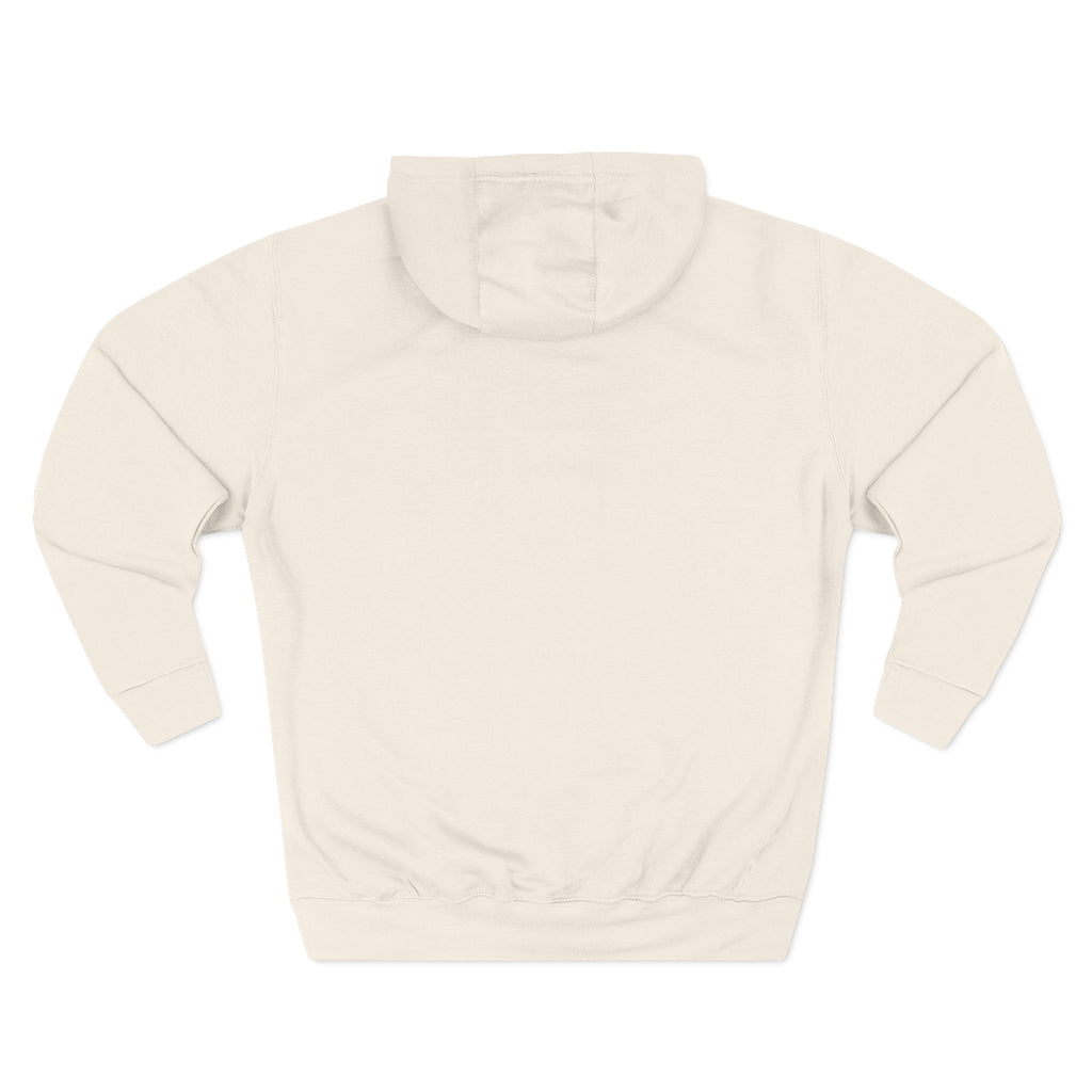 Classic White Fleece Hoodie — Cozy Everyday Pullover