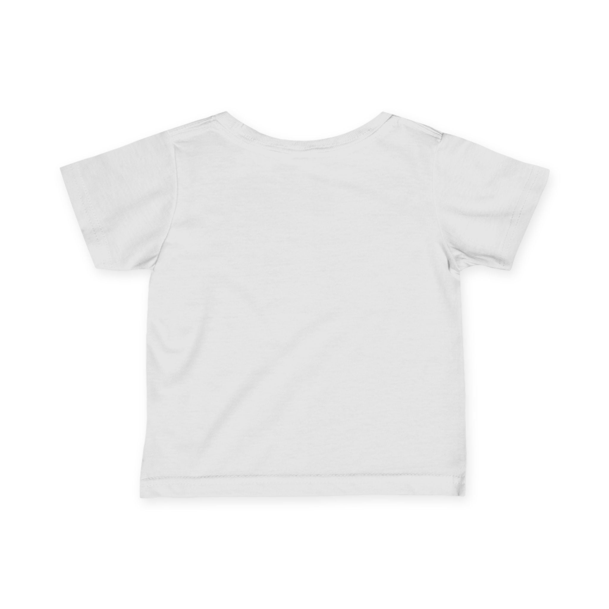 Infant Tee — Minimal White Baby T‑Shirt (Soft Jersey)
