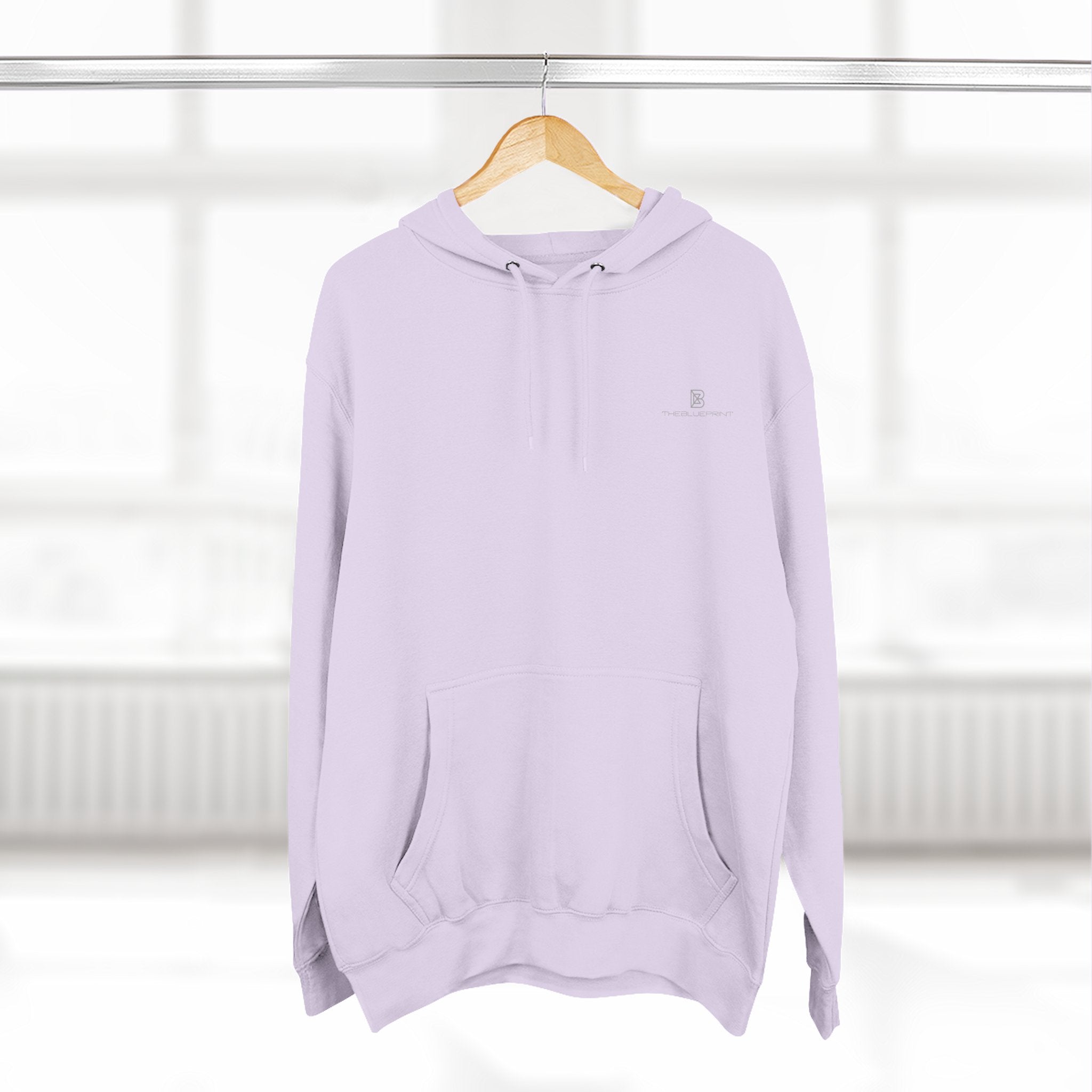 Classic White Fleece Hoodie — Cozy Everyday Pullover