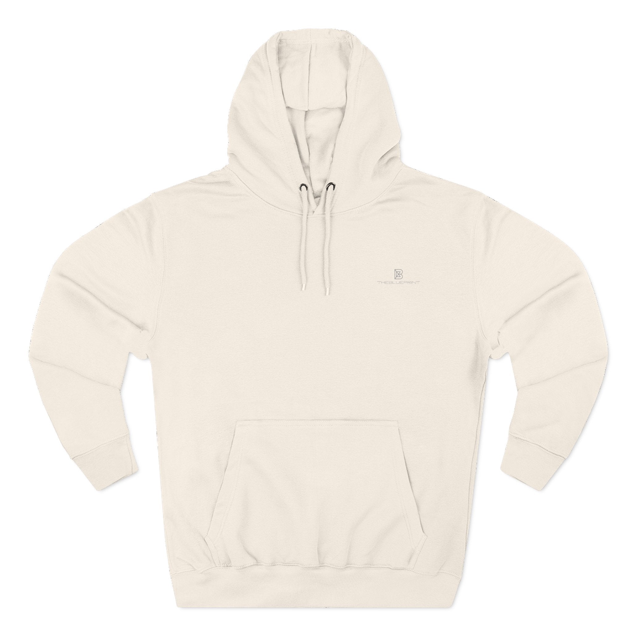 Classic White Fleece Hoodie — Cozy Everyday Pullover
