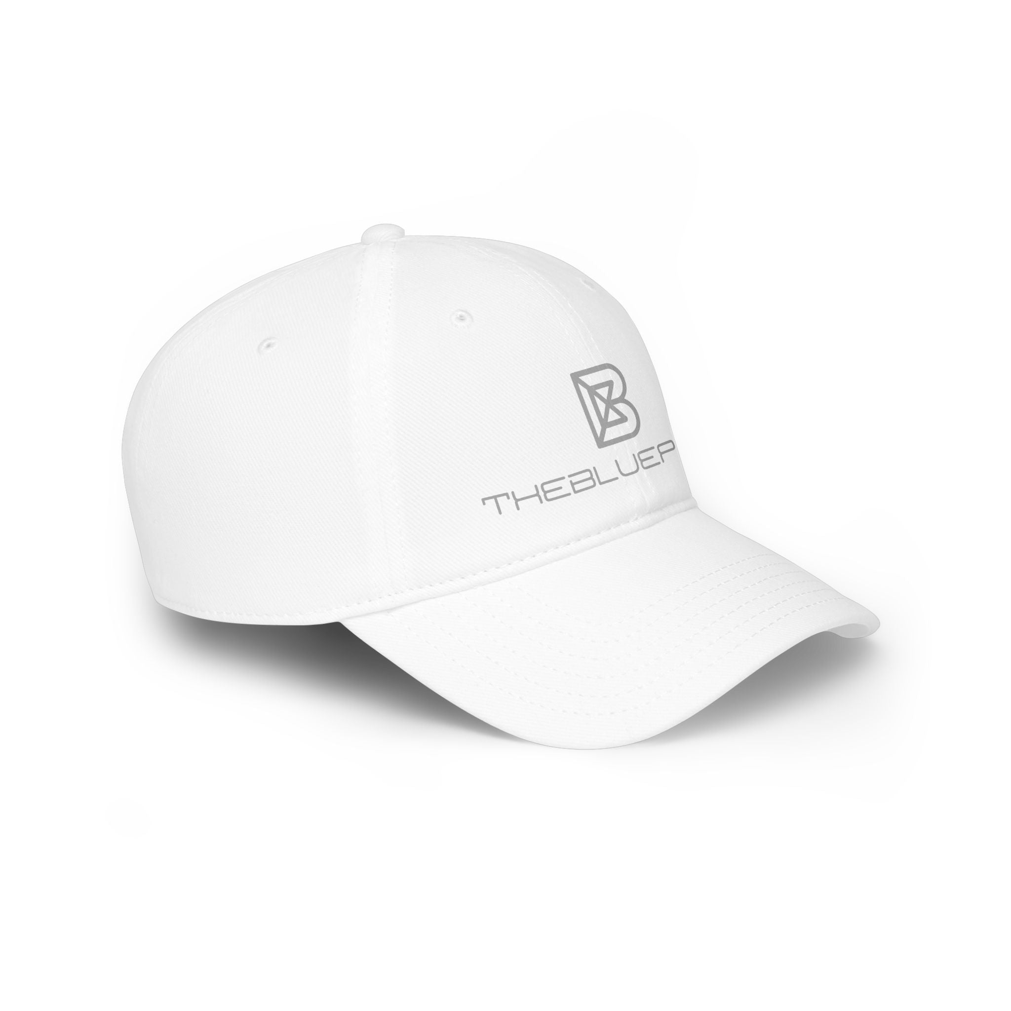 Low Profile Baseball Cap — TheBlueprint Logo Embroidered Black Hat
