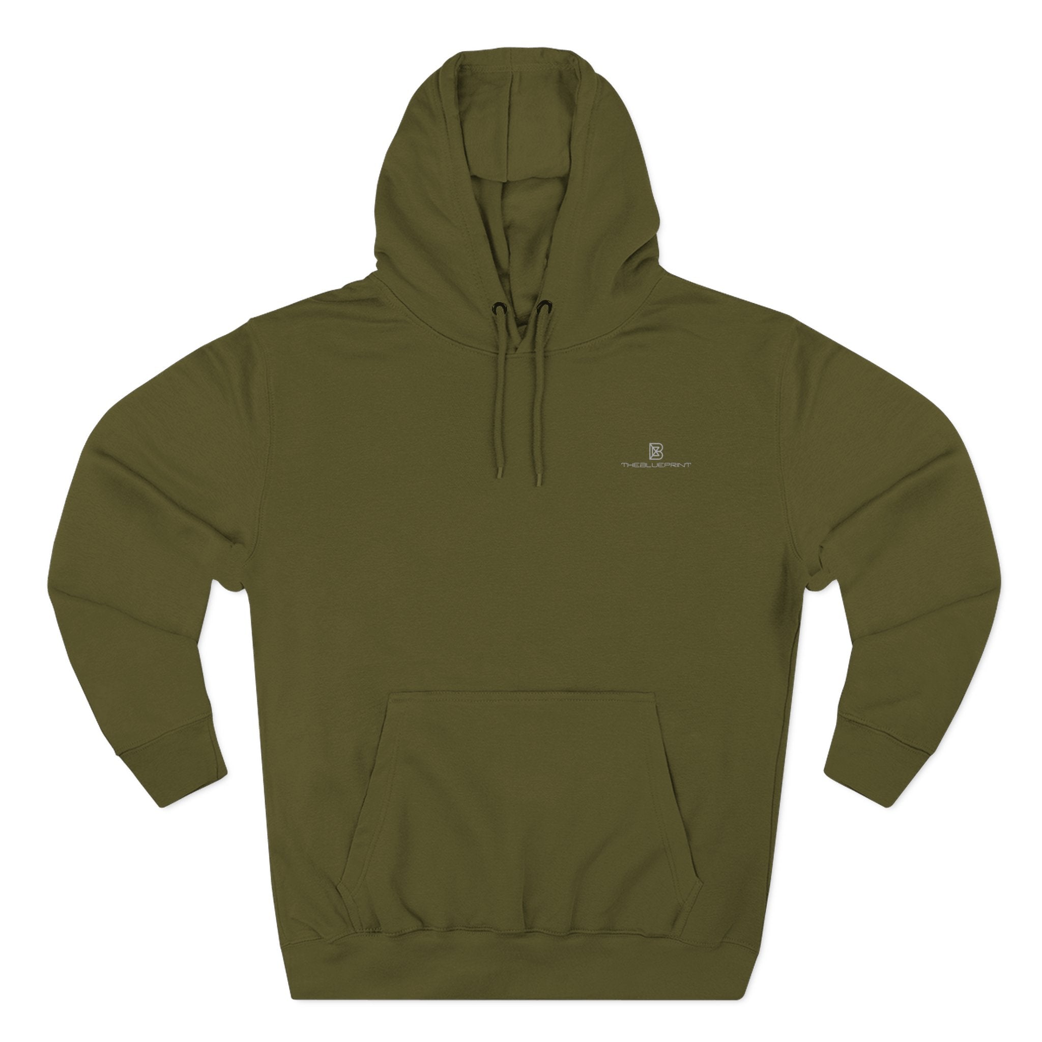 Classic White Fleece Hoodie — Cozy Everyday Pullover