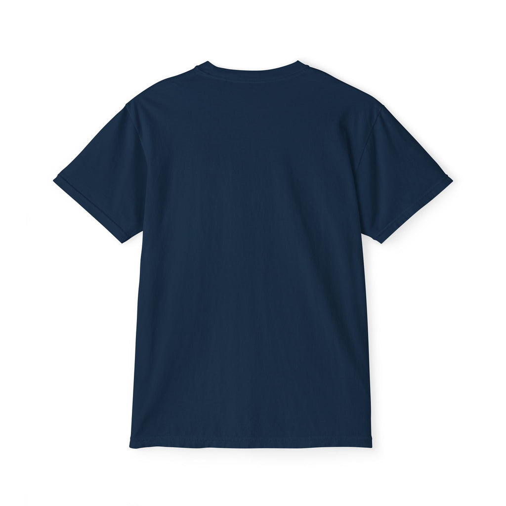 Pocket Garment-Dyed T-Shirt — Minimal White Pocket Tee