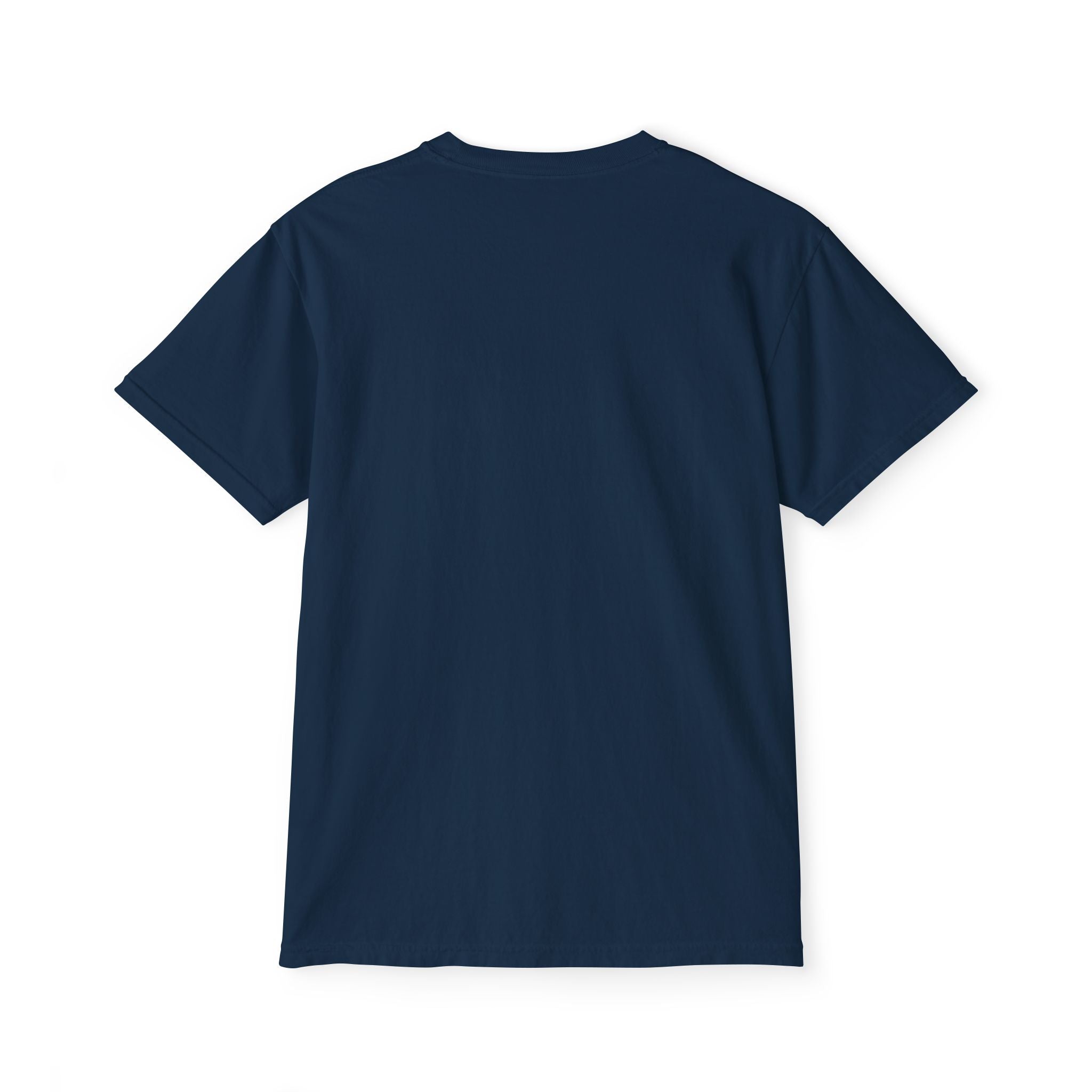 Pocket Garment-Dyed T-Shirt — Minimal White Pocket Tee