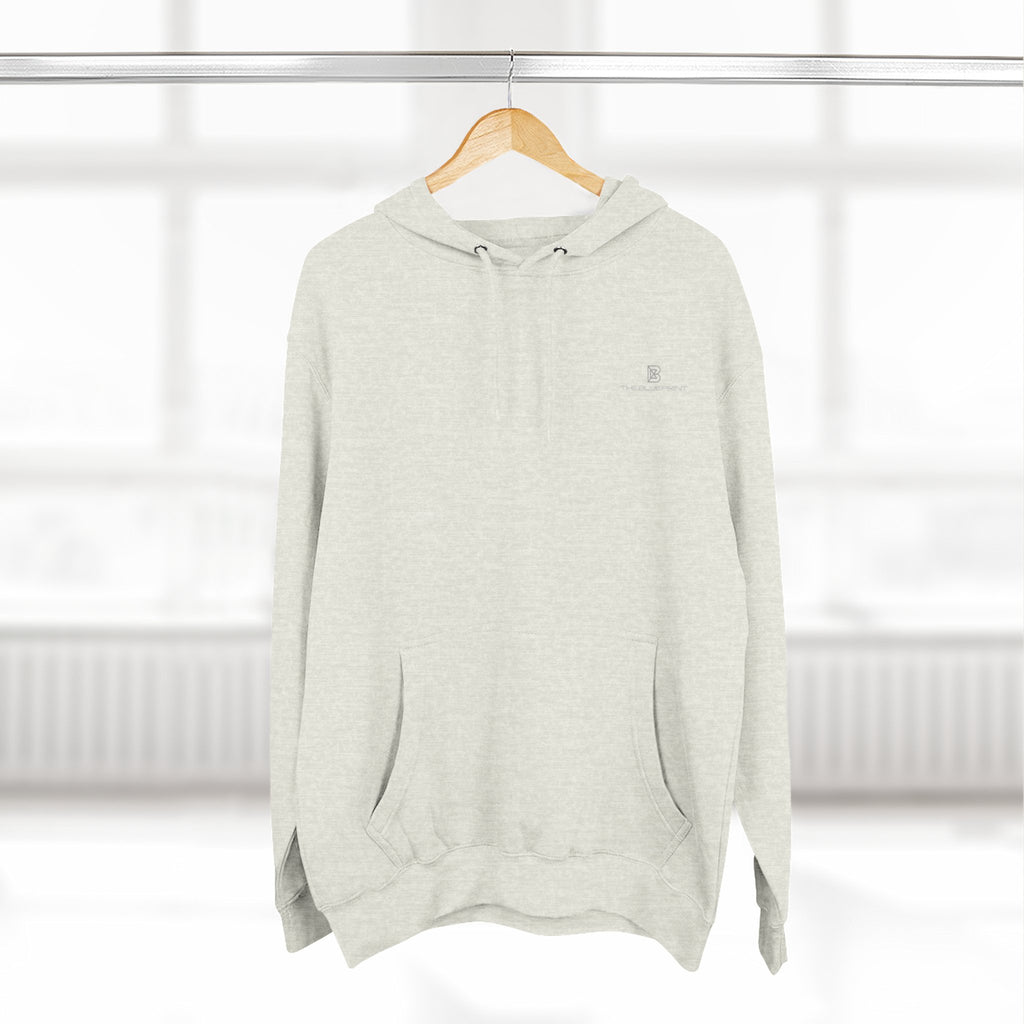 Classic White Fleece Hoodie — Cozy Everyday Pullover