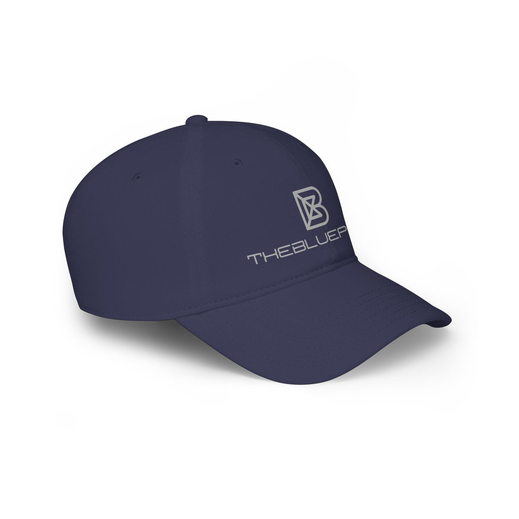 Low Profile Baseball Cap — TheBlueprint Logo Embroidered Black Hat