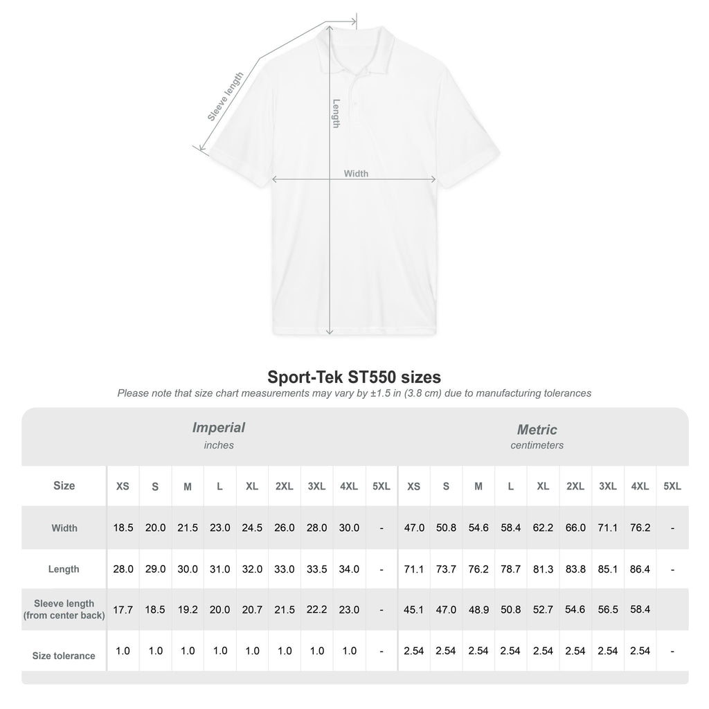 Embroidered Golf Polo — Performance Sport-Tek PosiCharge Competitor