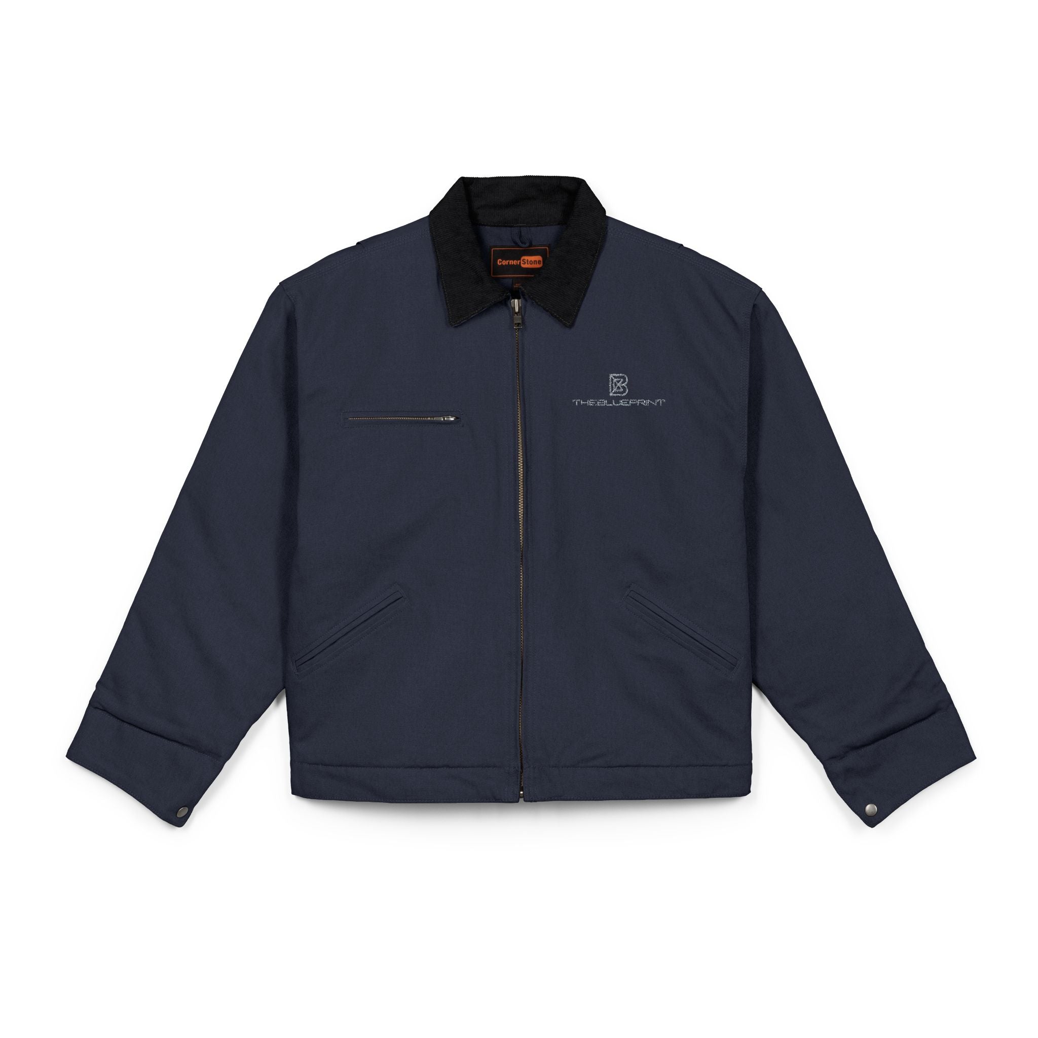 CornerStone® Unisex Duck Cloth Work Jacket (Embroidery)