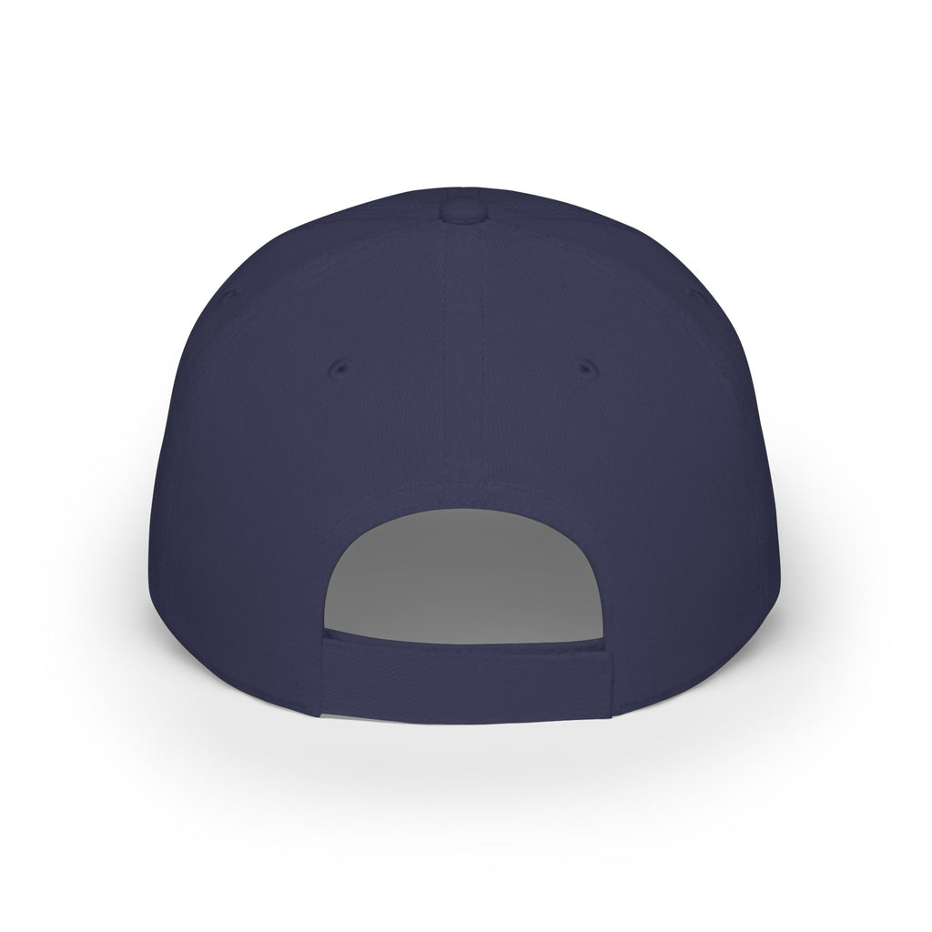 Low Profile Baseball Cap — TheBlueprint Logo Embroidered Black Hat