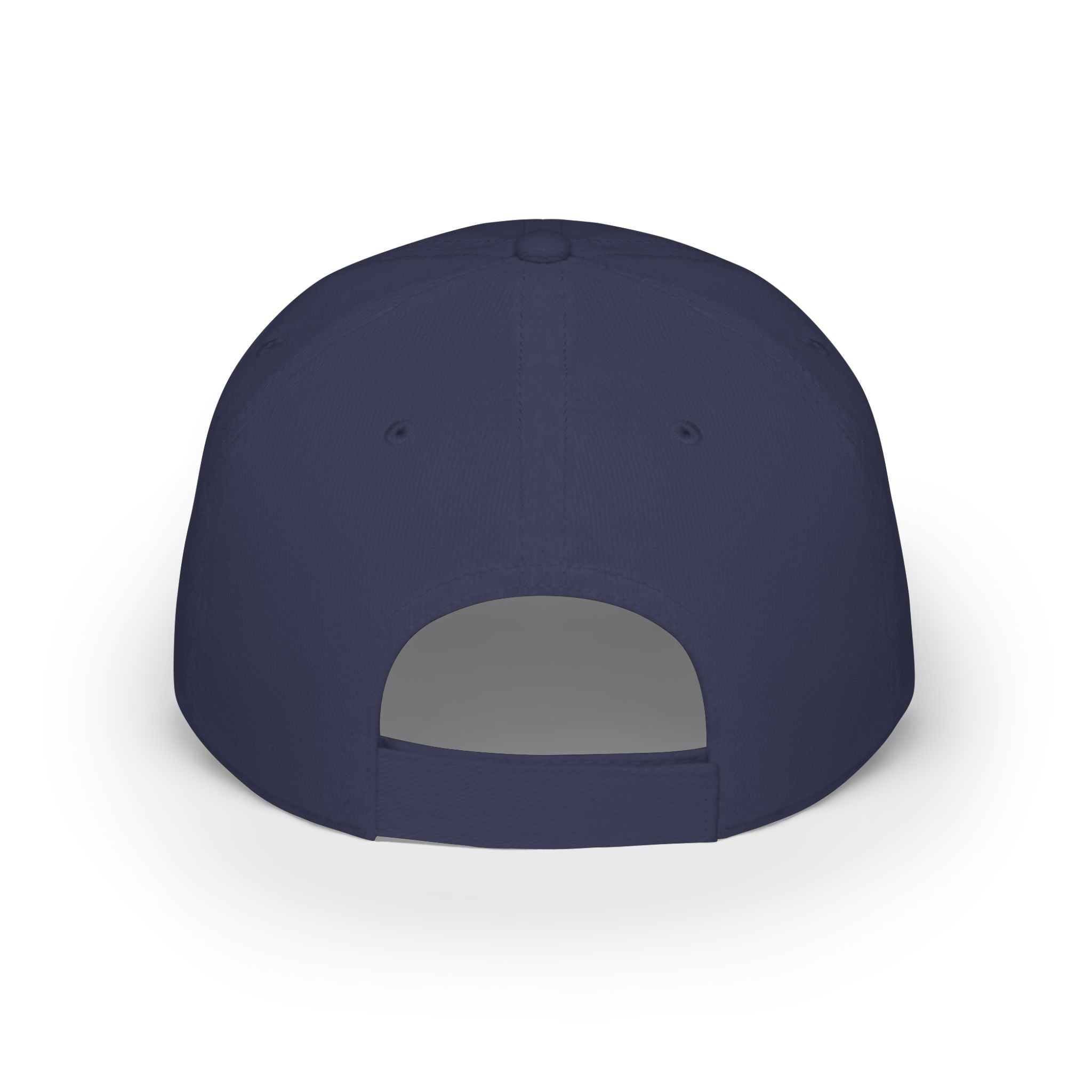 Low Profile Baseball Cap — TheBlueprint Logo Embroidered Black Hat