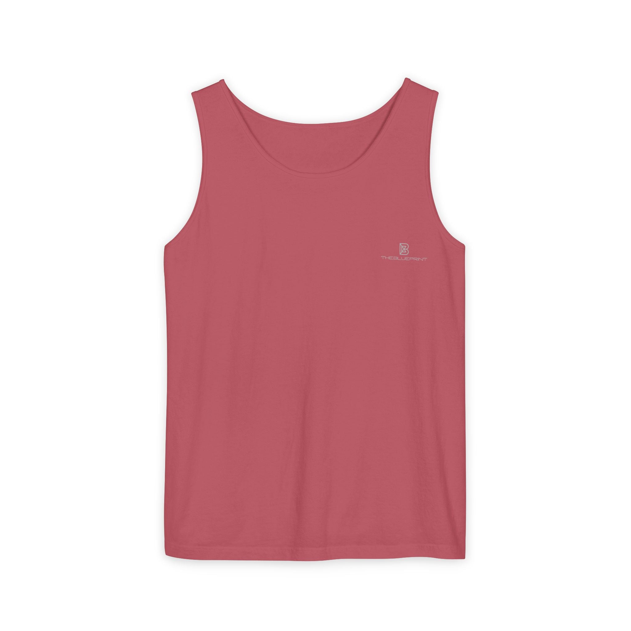 Classic White Tank Top — Garment-Dyed Casual Tank