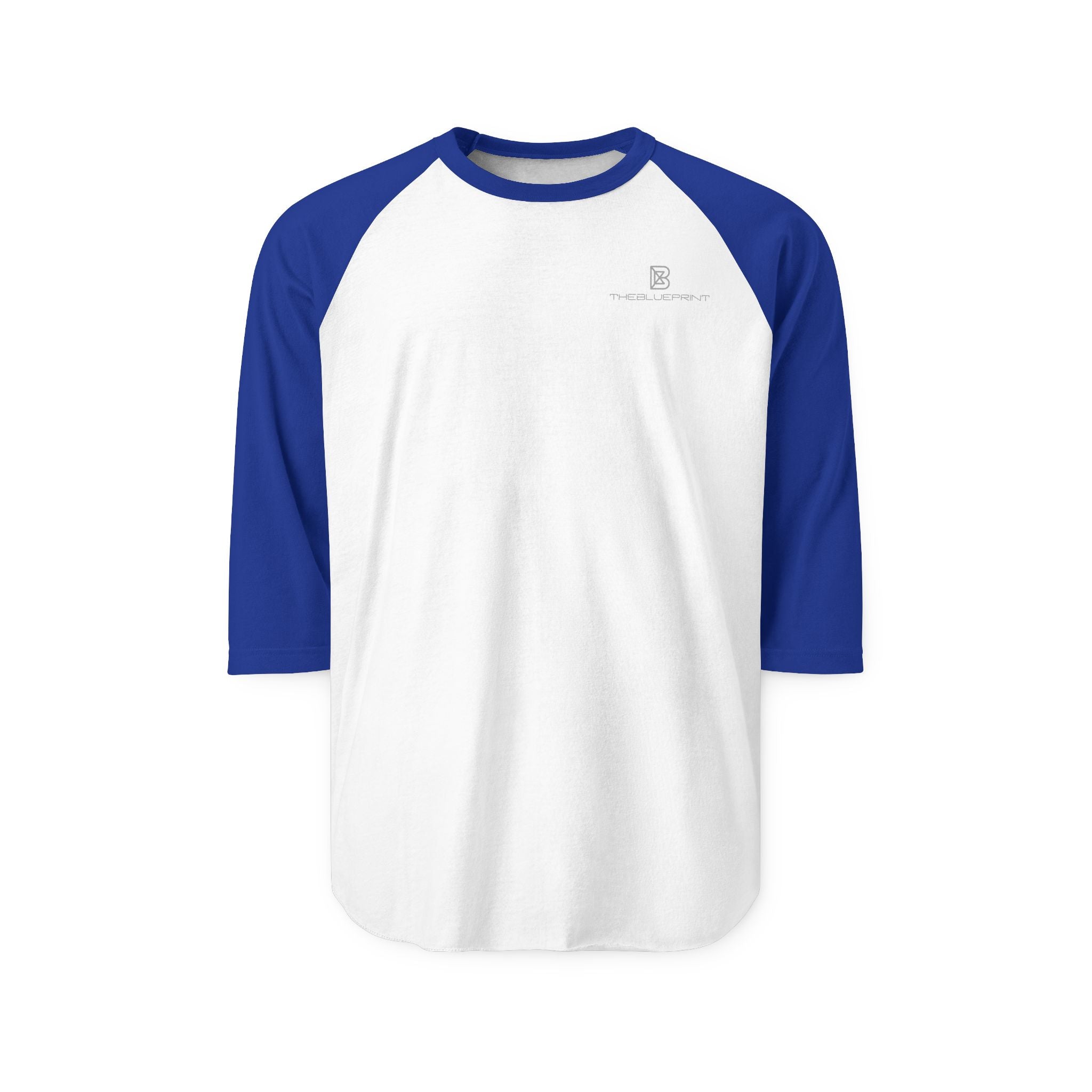 Classic Black & White Raglan Shirt — Minimal Athletic Baseball Tee