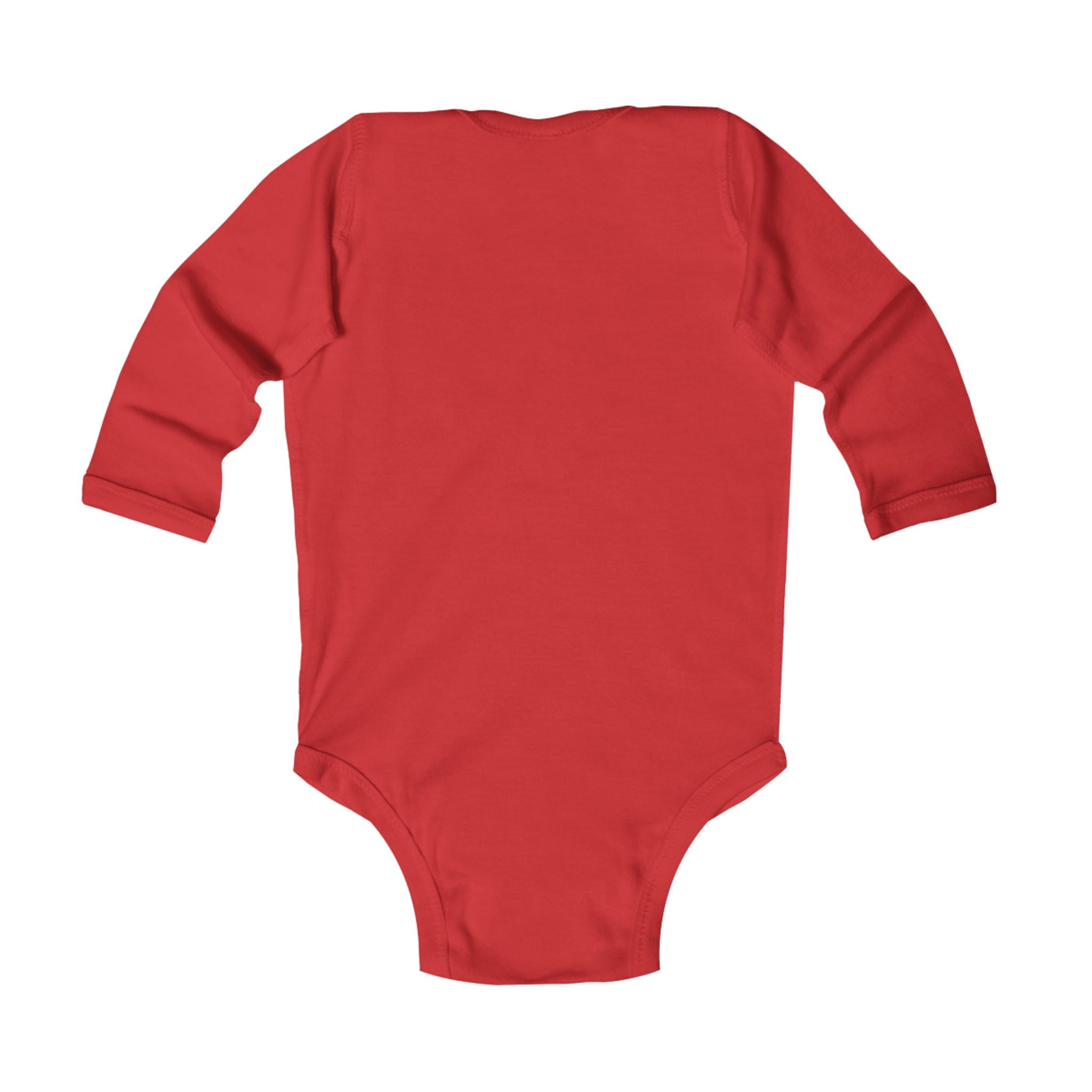 Minimal Logo Infant Long Sleeve Bodysuit — The Blueprint Design