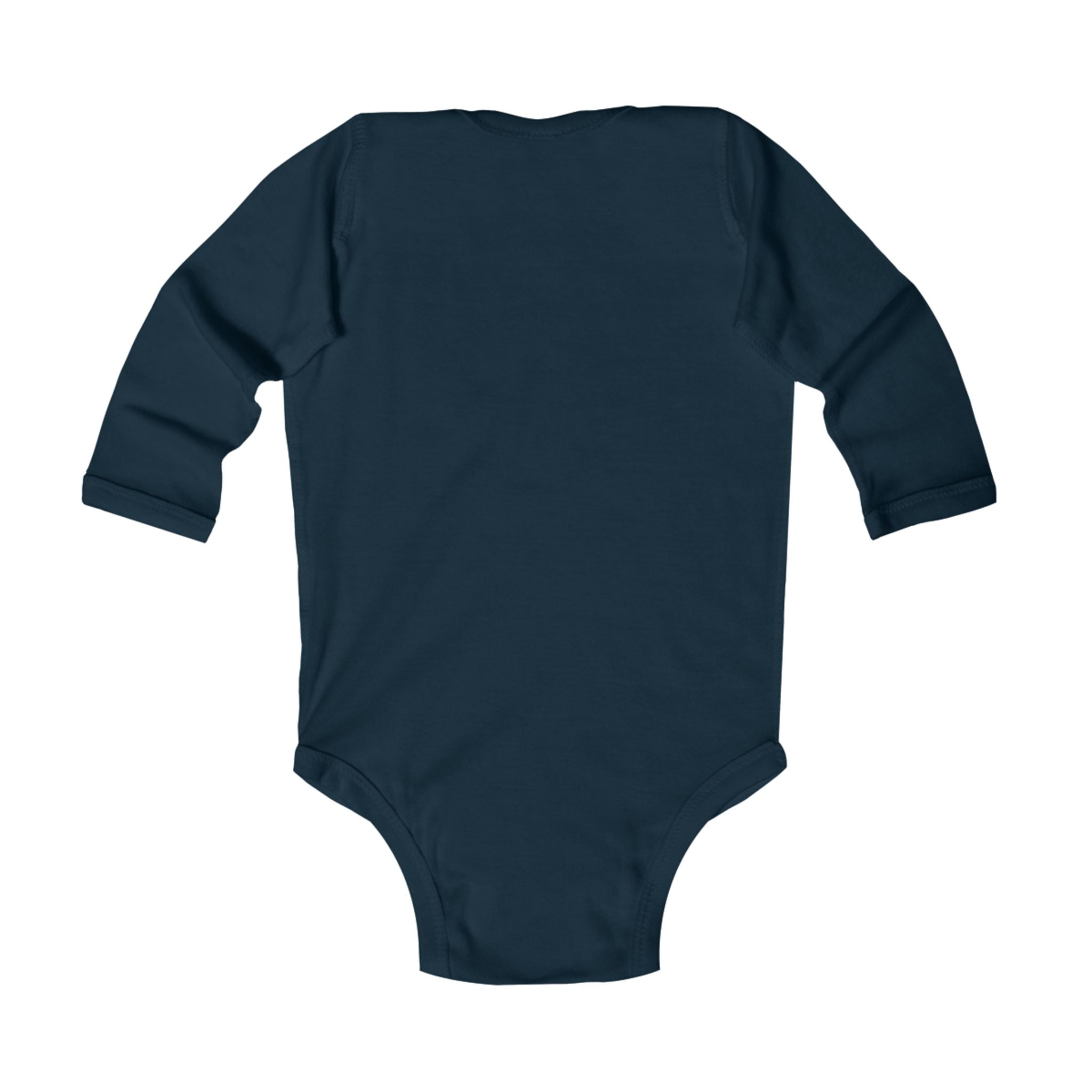 Minimal Logo Infant Long Sleeve Bodysuit — The Blueprint Design