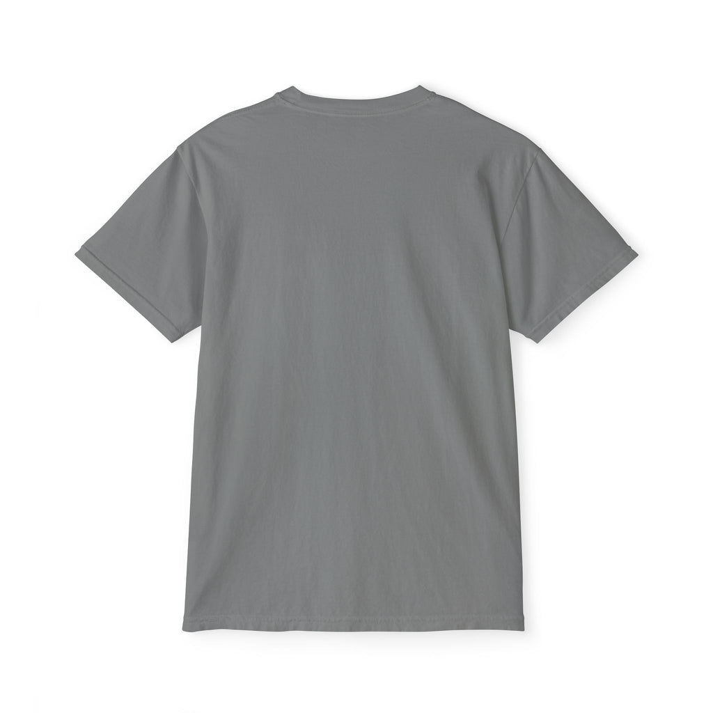 Pocket Garment-Dyed T-Shirt — Minimal White Pocket Tee
