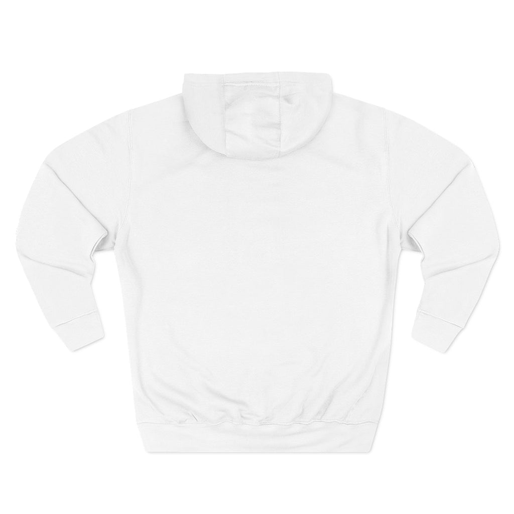 Classic White Fleece Hoodie — Cozy Everyday Pullover