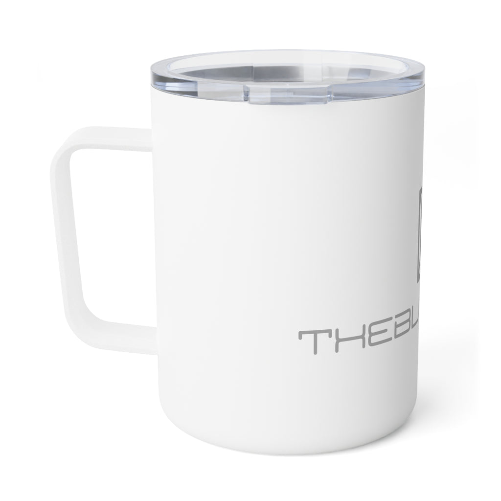 Insulated 10oz Coffee Mug — Minimalist Logo Travel Tumbler