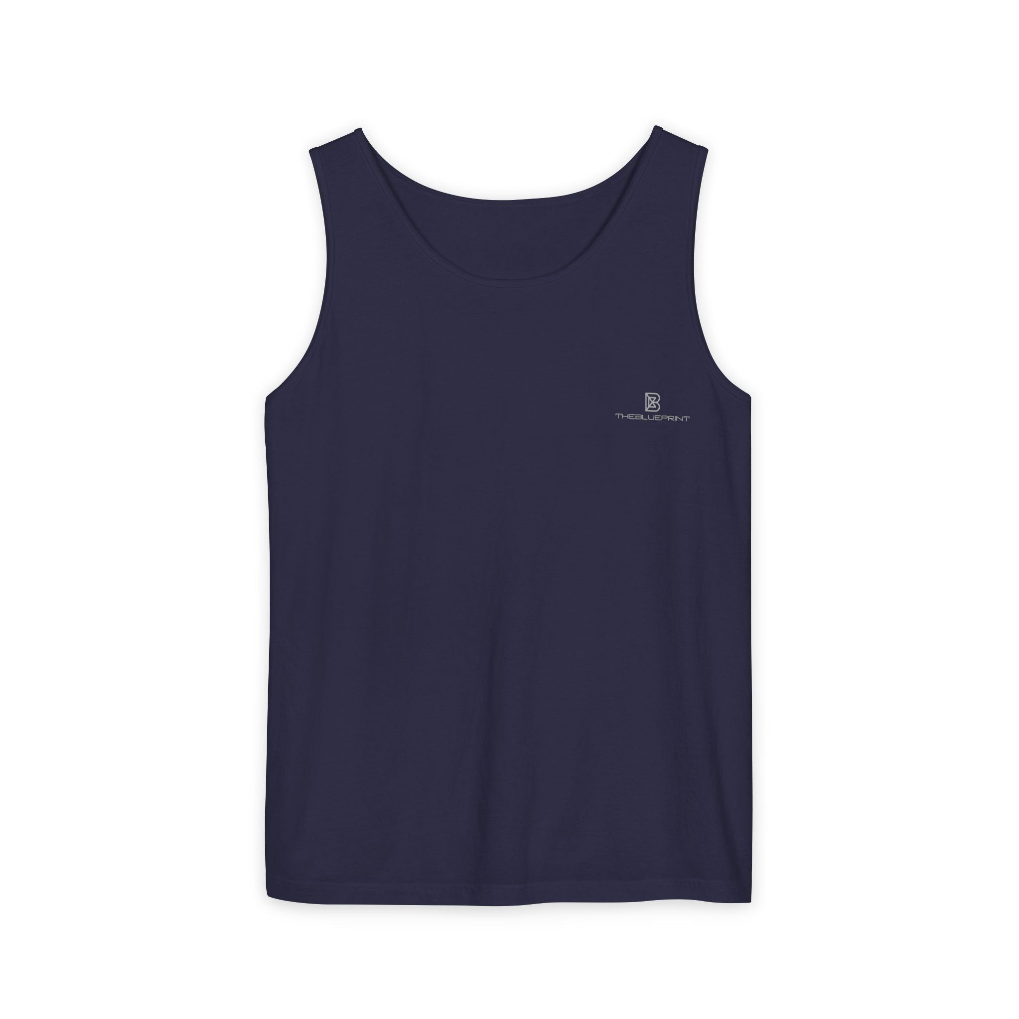 Classic White Tank Top — Garment-Dyed Casual Tank