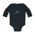 Minimal Logo Infant Long Sleeve Bodysuit — The Blueprint Design