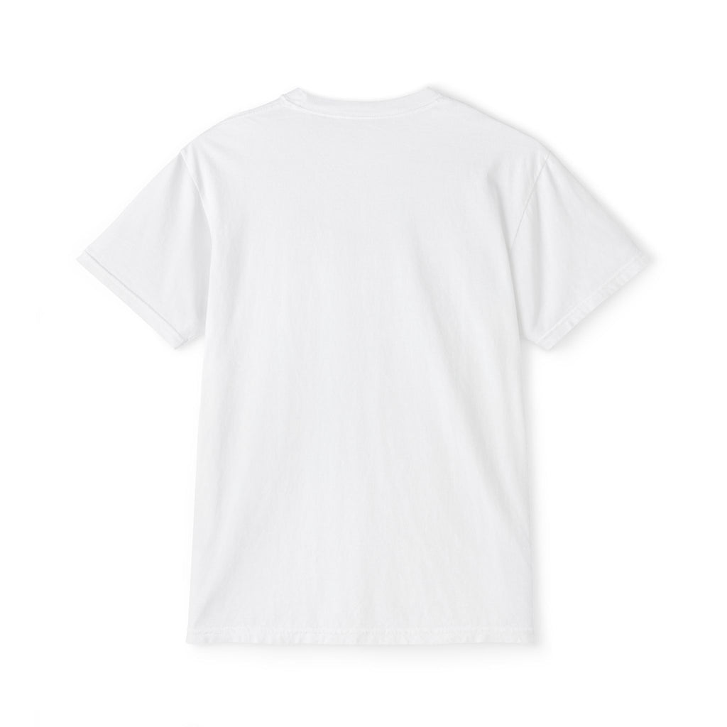 Pocket Garment-Dyed T-Shirt — Minimal White Pocket Tee