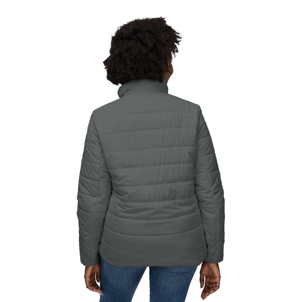 Women’s Quilted Puffer Jacket — Lightweight Insulated Winter Coat