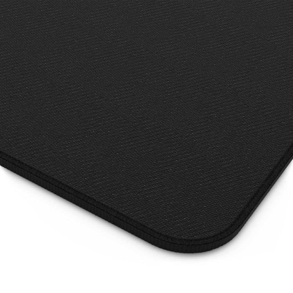 Custom Logo Desk Mat — Minimal White Gaming/Office Mousepad with 'THEBLUEPRINT' Branding