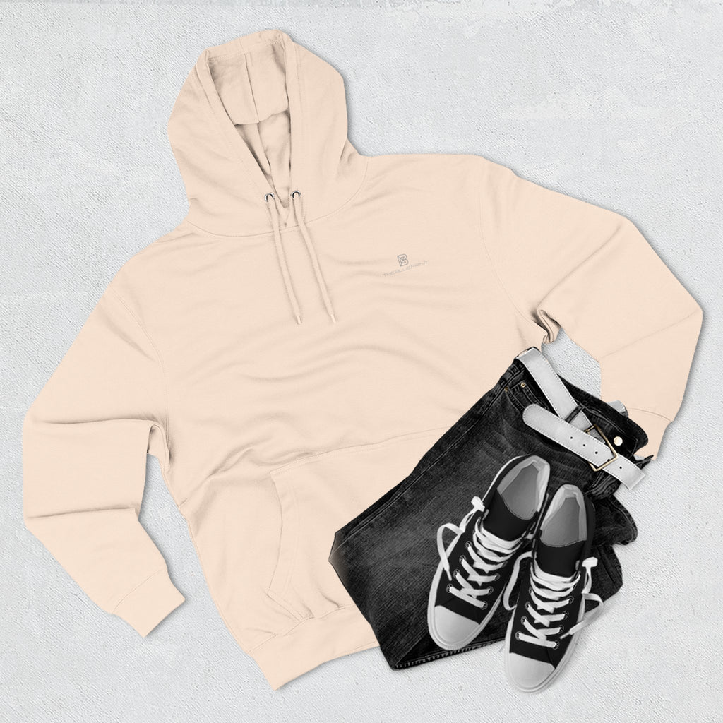 Classic White Fleece Hoodie — Cozy Everyday Pullover