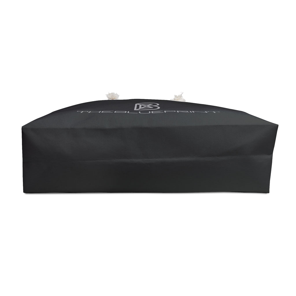 The Blueprint Logo Weekender Bag – Black Canvas Travel Tote