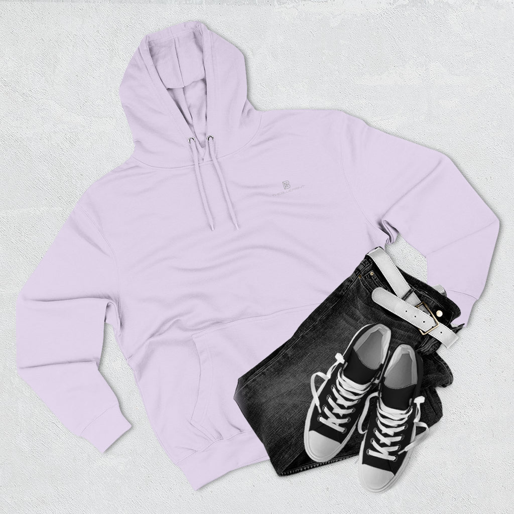 Classic White Fleece Hoodie — Cozy Everyday Pullover