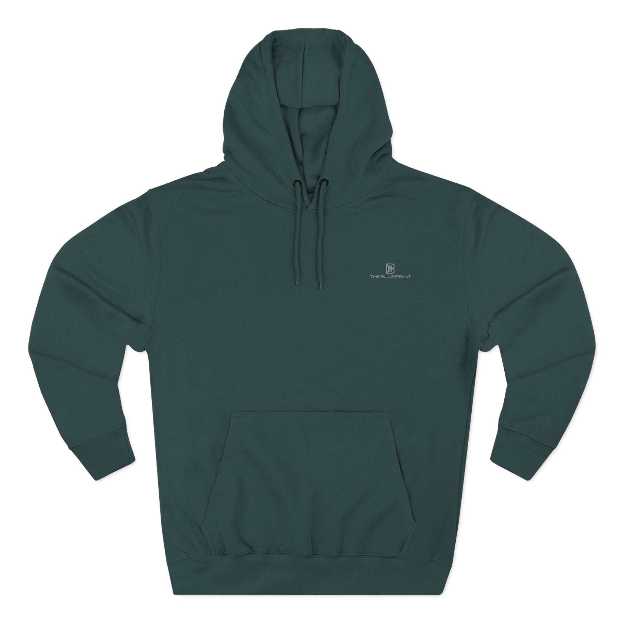 Classic White Fleece Hoodie — Cozy Everyday Pullover