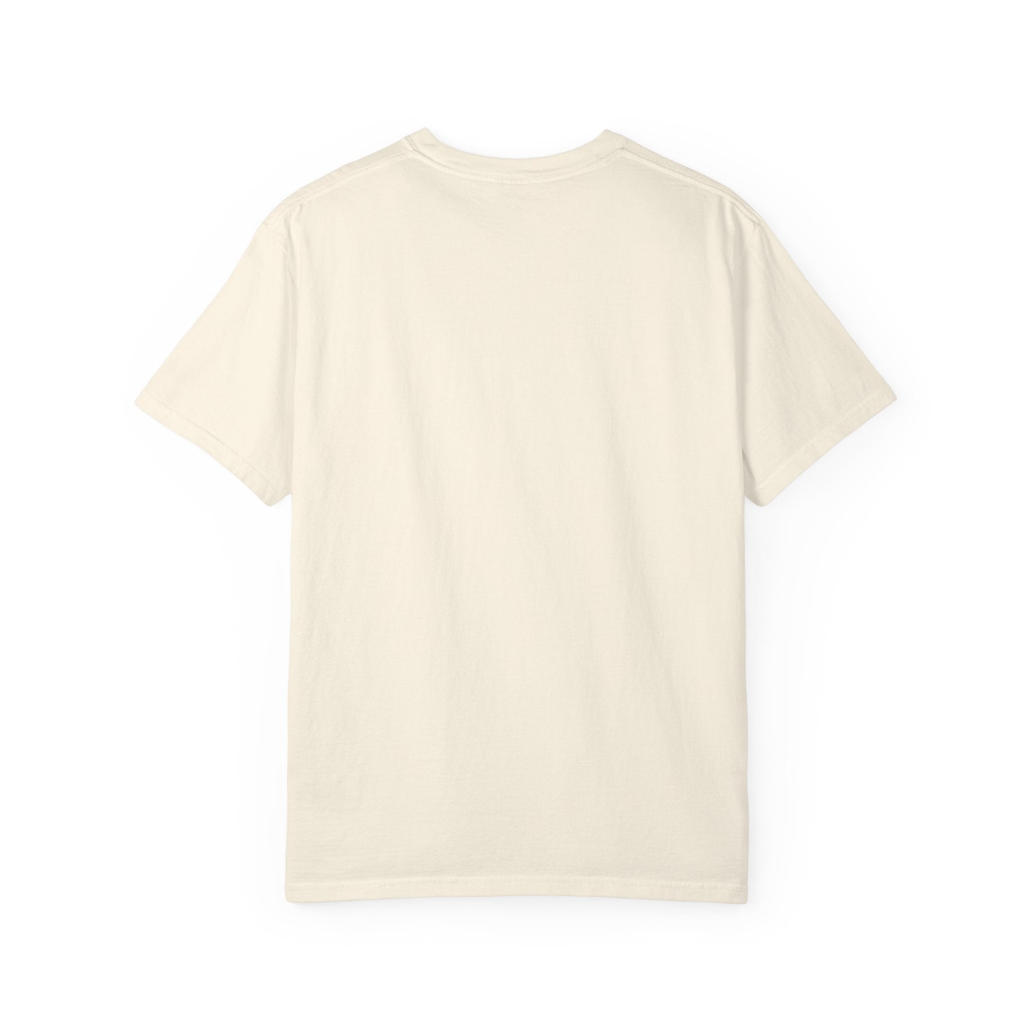 Minimal White T-Shirt with Small Chest Logo — 'B' Monogram Tee