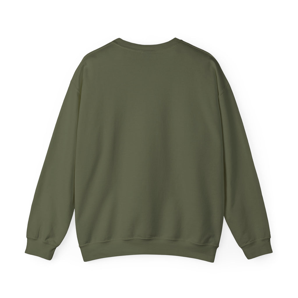 Copy of Minimal Logo Crewneck Sweatshirt | Small Chest Emblem, White