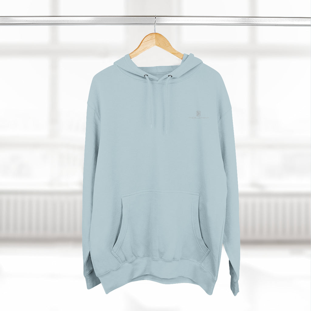 Classic White Fleece Hoodie — Cozy Everyday Pullover