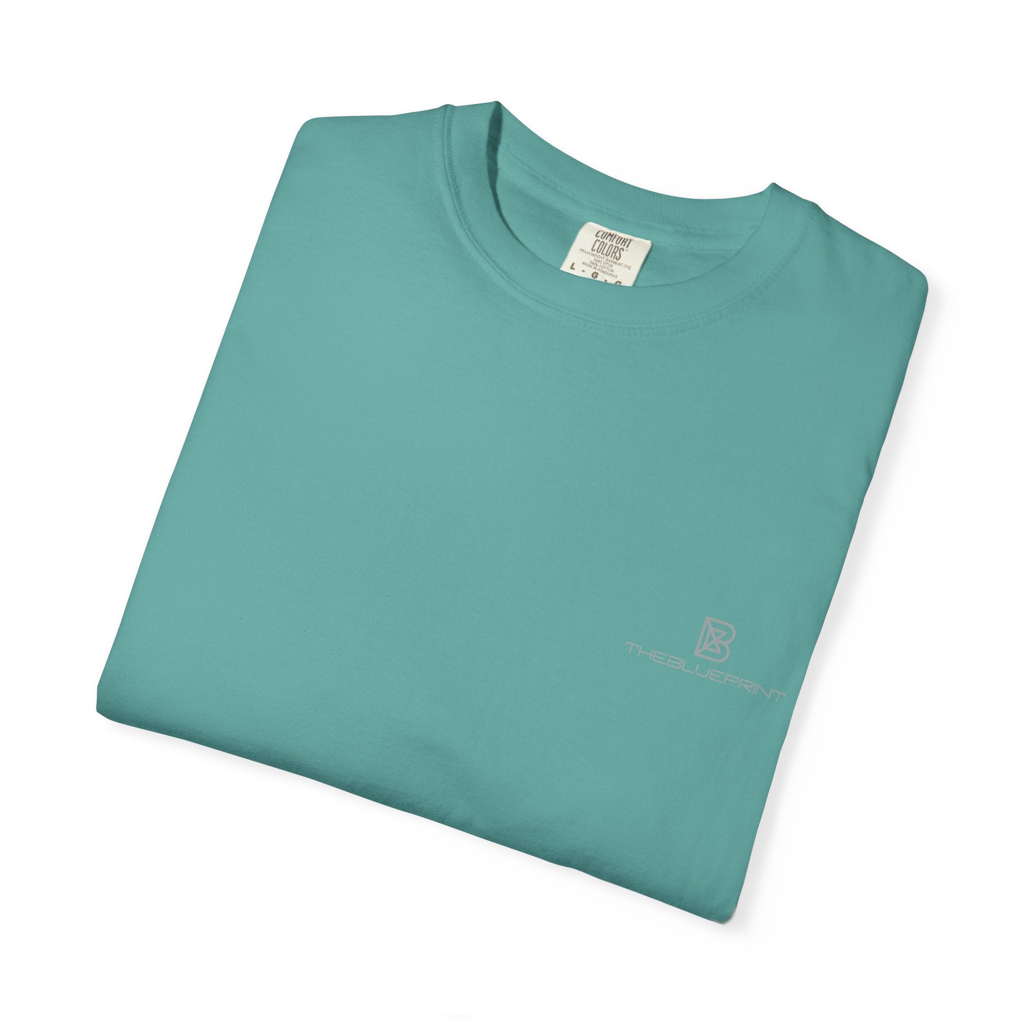 Minimal White T-Shirt with Small Chest Logo — 'B' Monogram Tee
