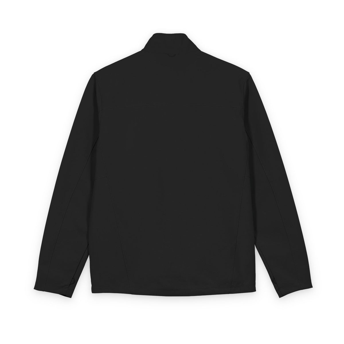 Men's Soft Shell Jacket — Minimal Reflective Logo Windbreaker